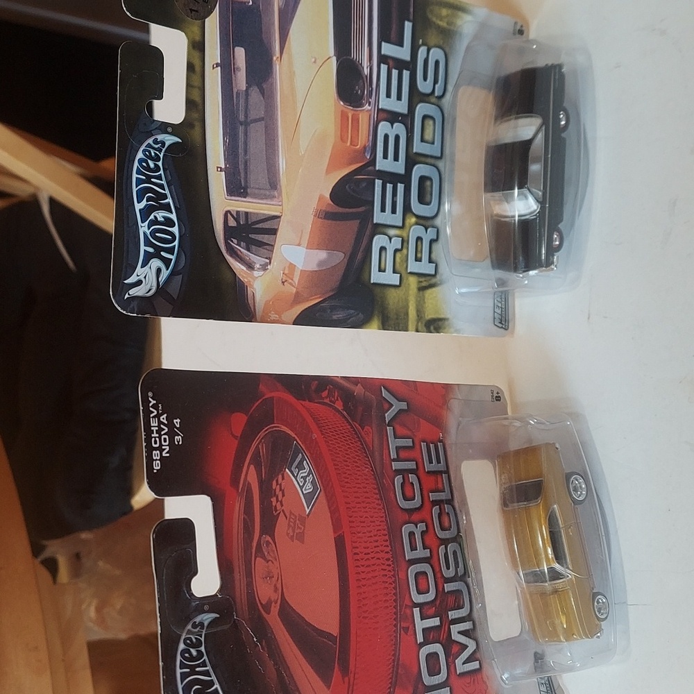 Motor City muscle 68 chevy nova, 62 chevy belair. New and sealed .Ages 8+